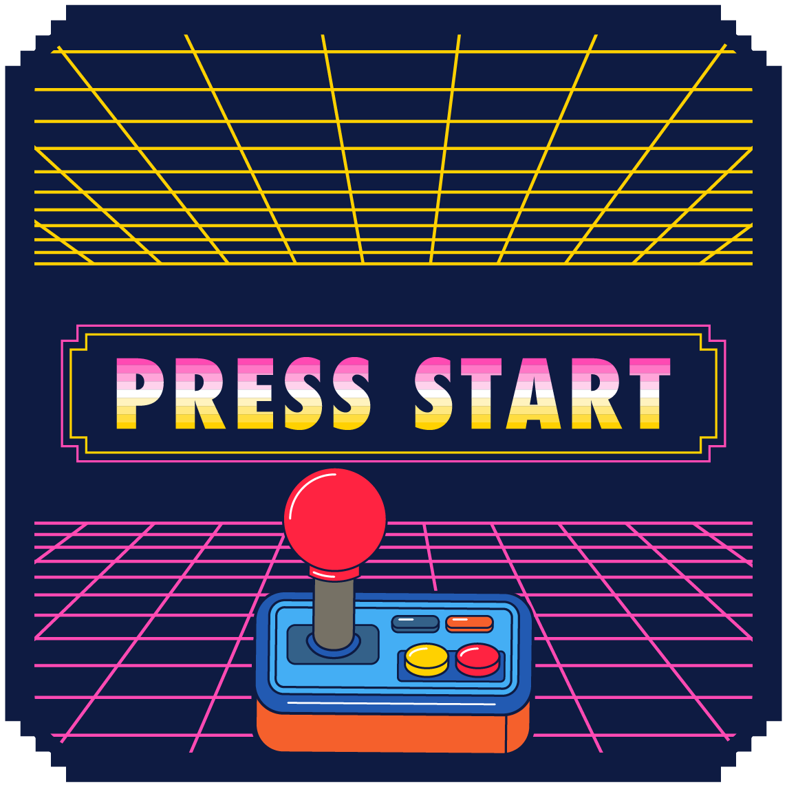 video game controller illustration