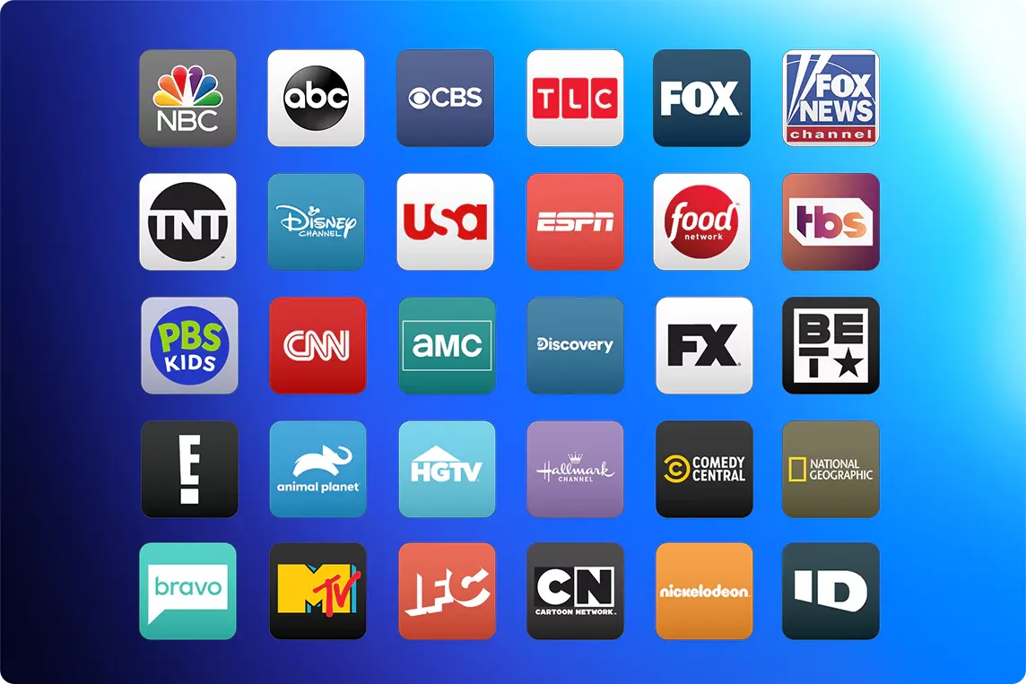 Several TV apps available on DTV