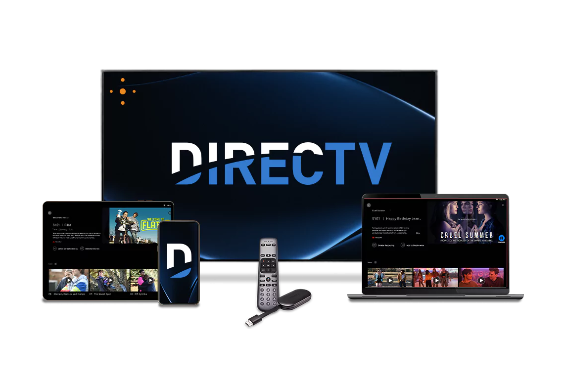 Collage of DIRECTV devices