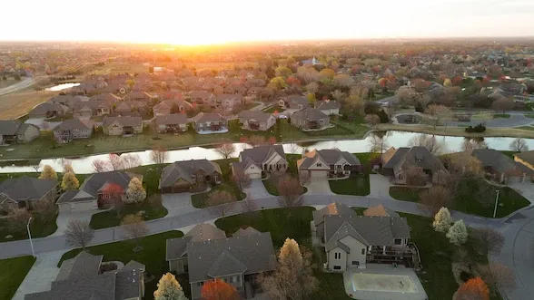 Kansas residential neighborhood