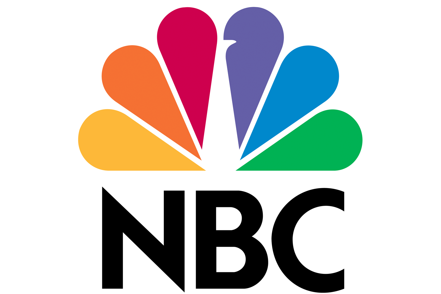 NBC color peacock logo