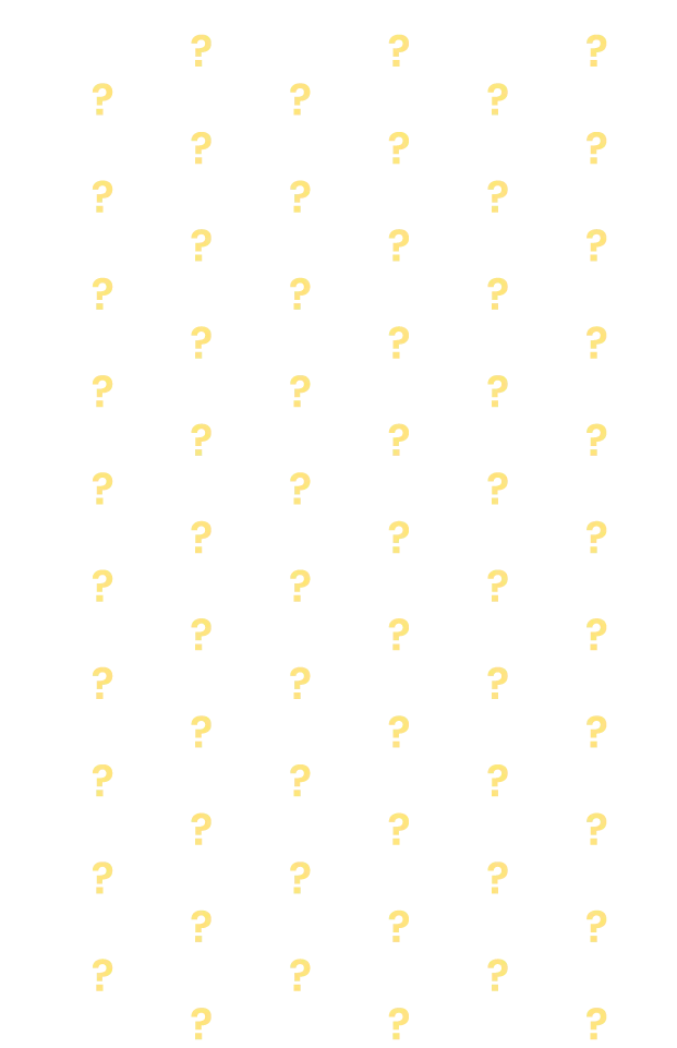 question mark pattern