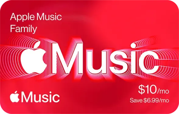 Apple Music Family Card