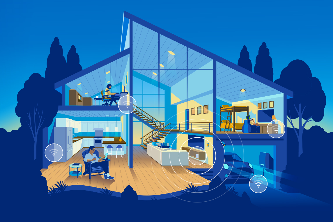 AT&T fiber home without extenders