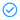 blue check mark