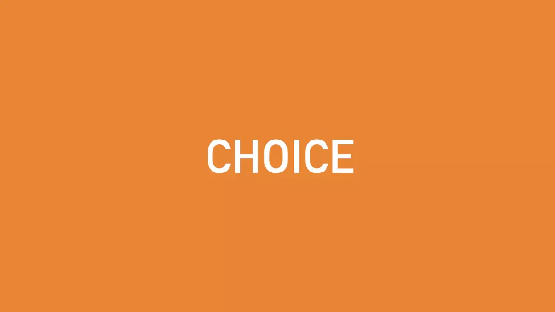 Choice Package Card Label