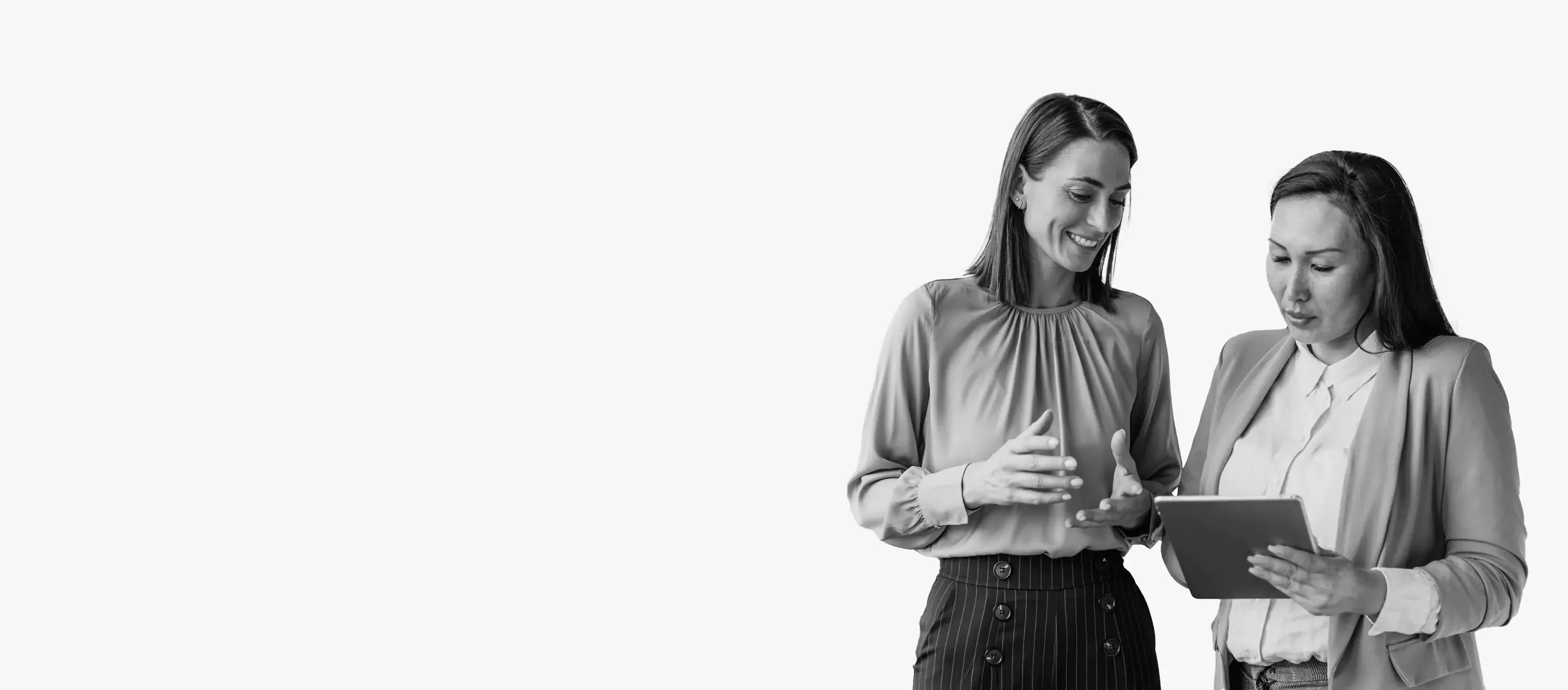 consultant woman background