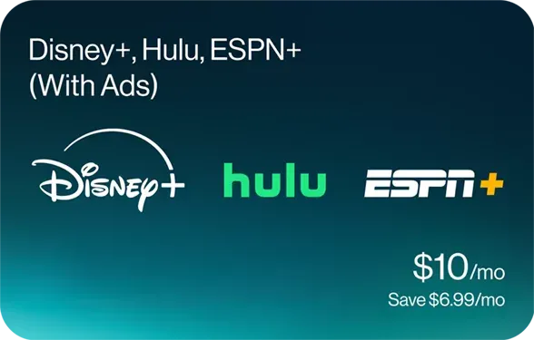 Disney Plus Bundle Card