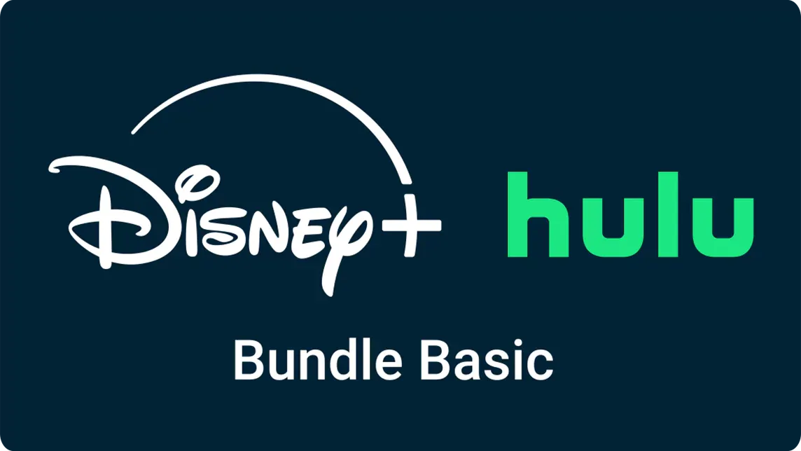 Disney Plus Hulu Basic Bundle Logos