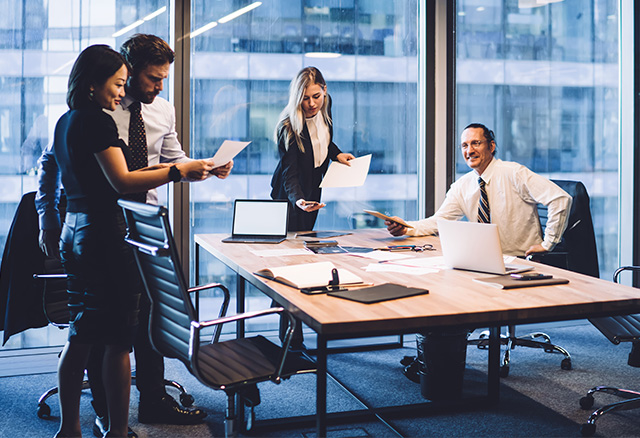 enterprise business team