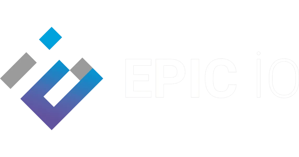 Epic iO logo - light