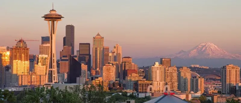 Seattle skyline.