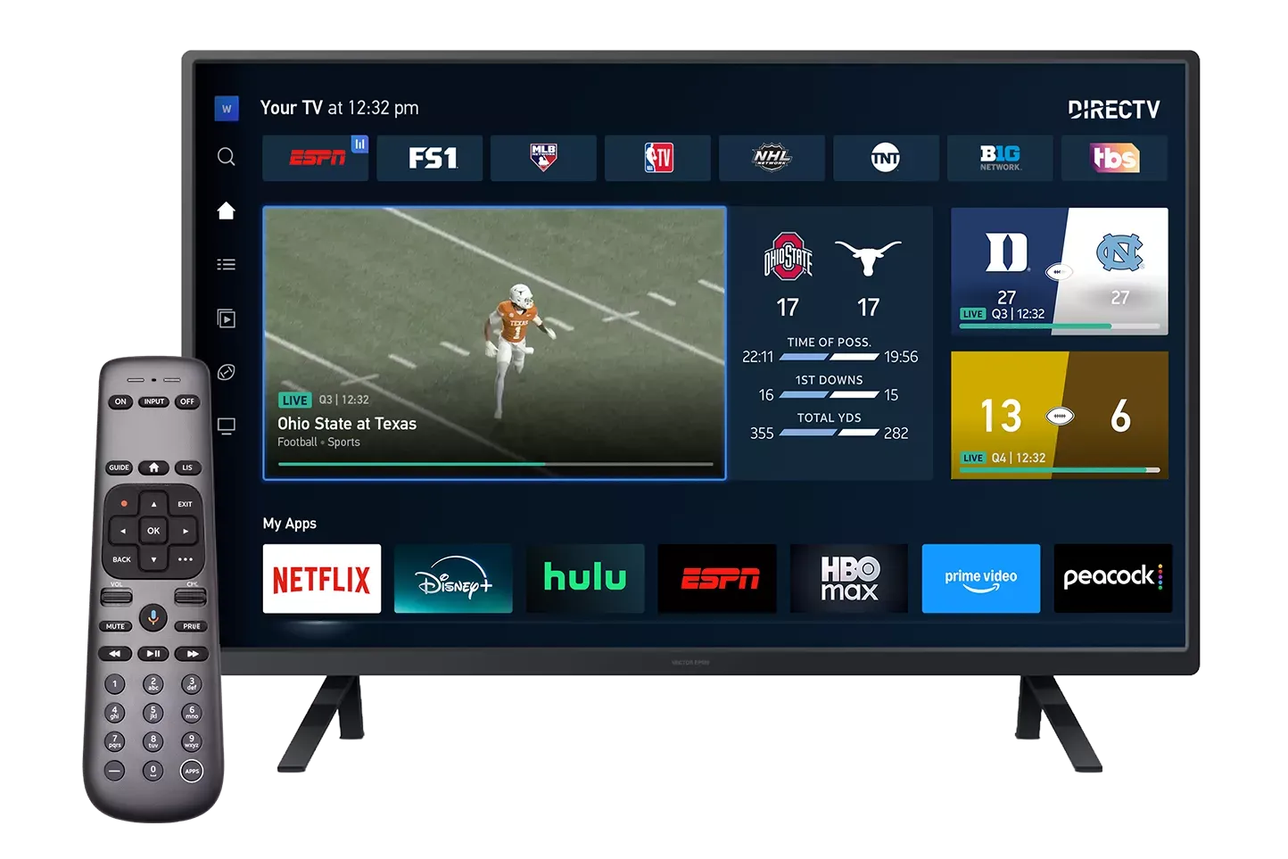 Gemini and live TV with sports content