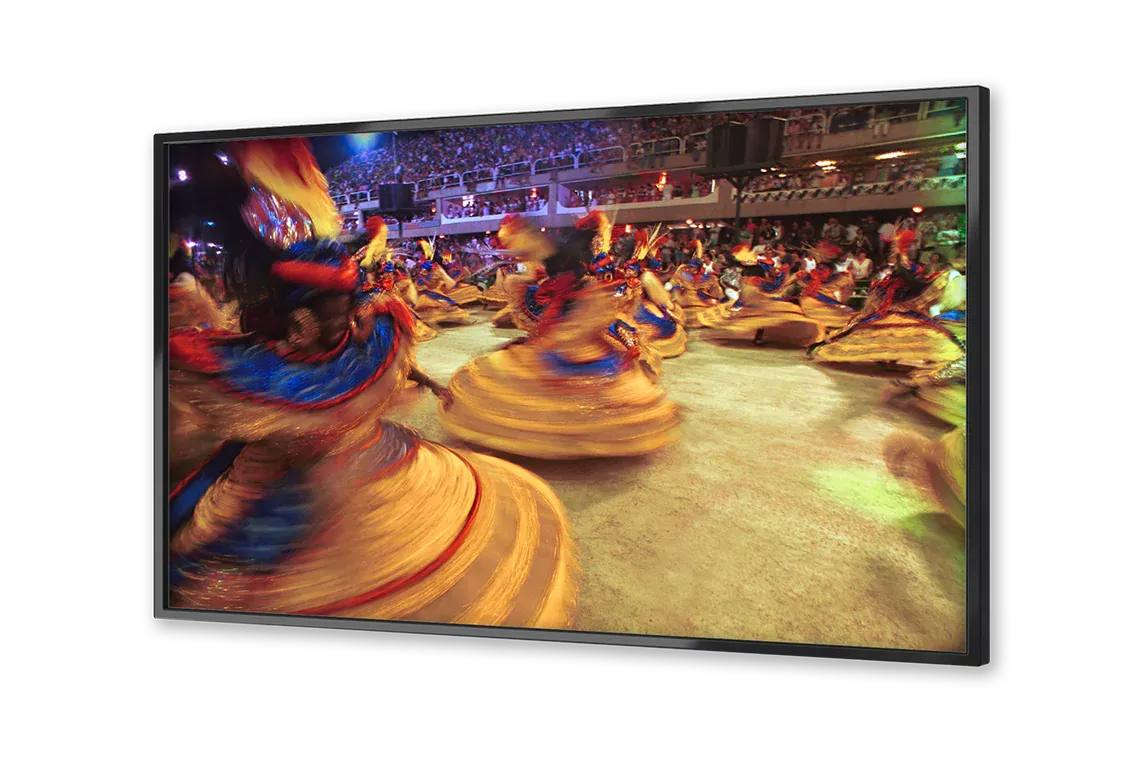 Image of Carnival Dancers on Flatscreen TV