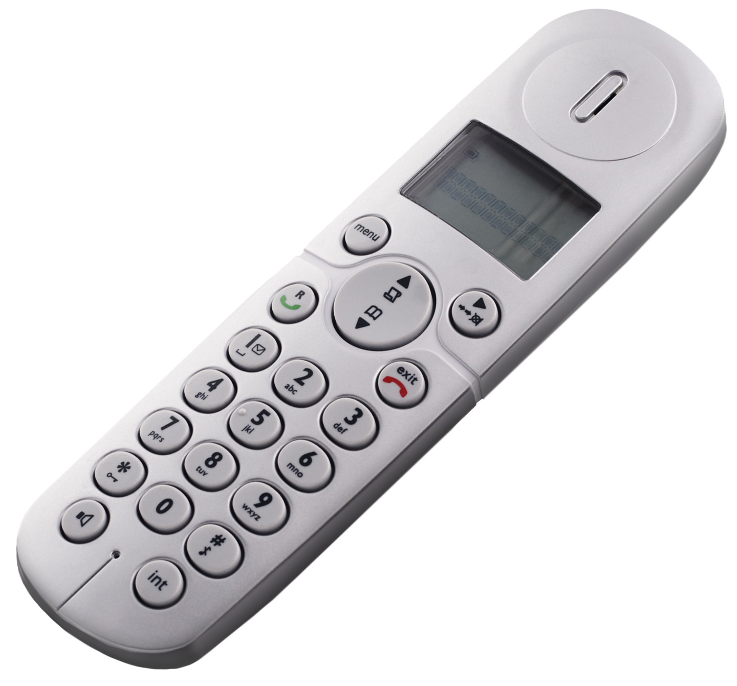 home phone receiver connected to Frontier home phone service
