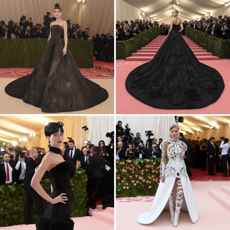 Women in Met Gala Dresses
