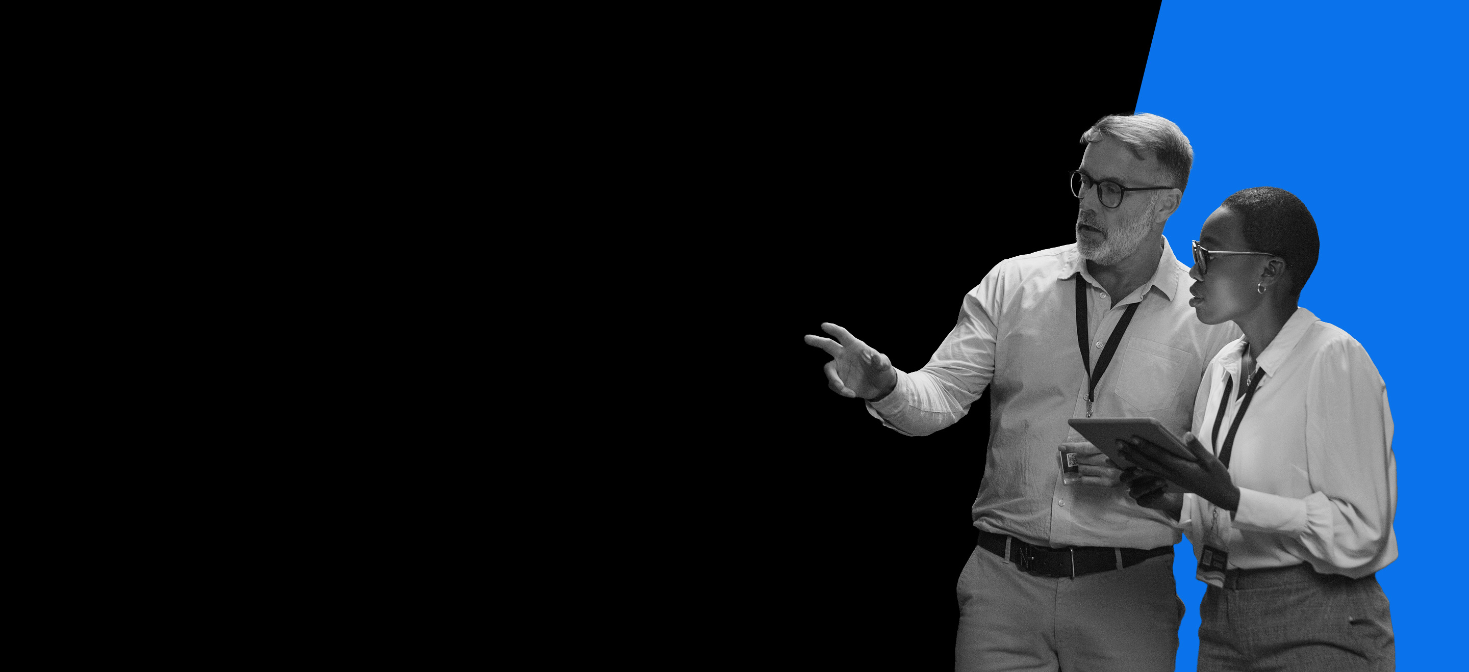 IT engineers discussing POTS Alternatives