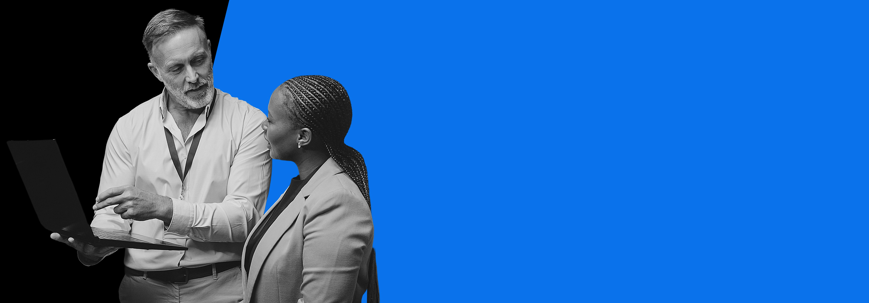 IT engineers discussing POTS Alternatives