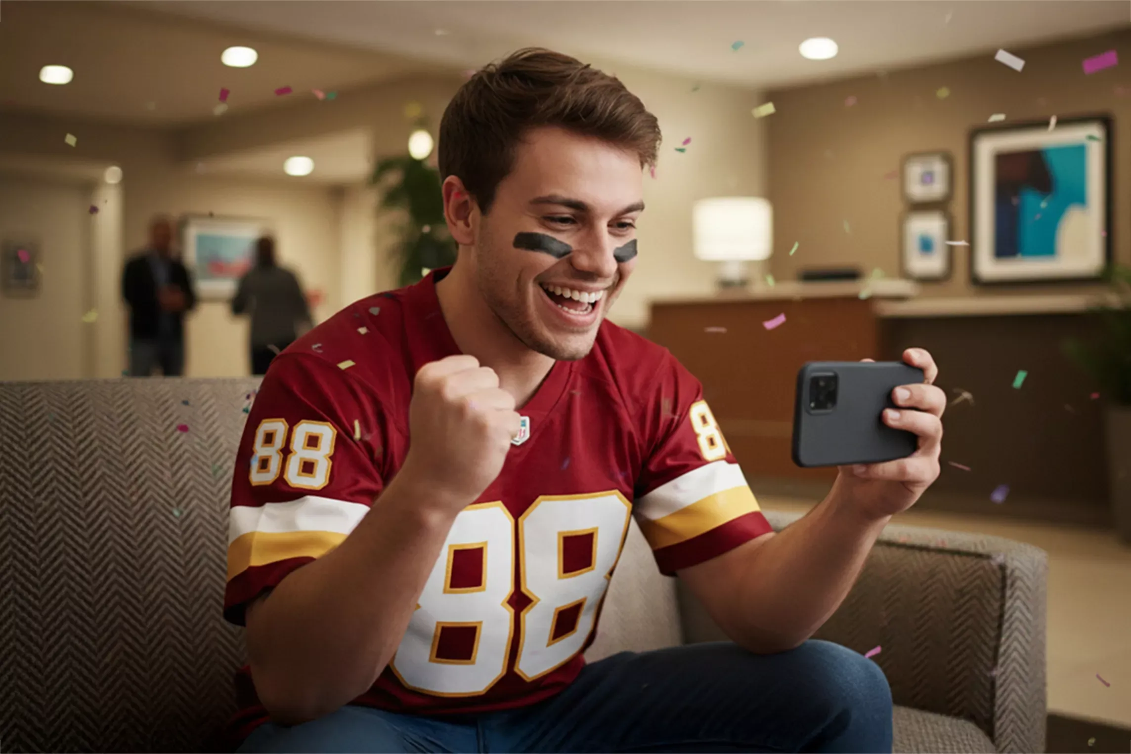 Man streams ESPN2 from anywhere with smart phone