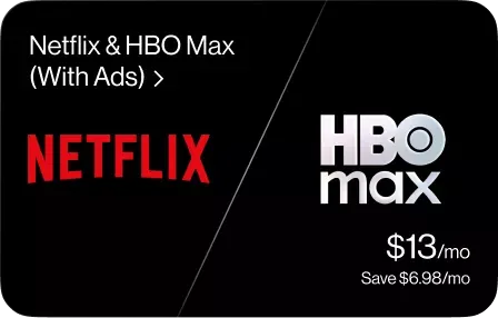 netflix and hbomax offer (with ads) $13 a month