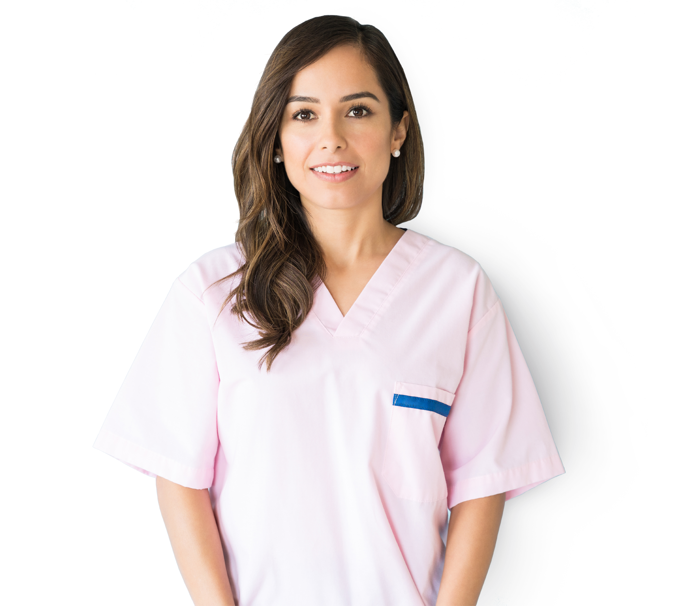 nurse wearing scrubs