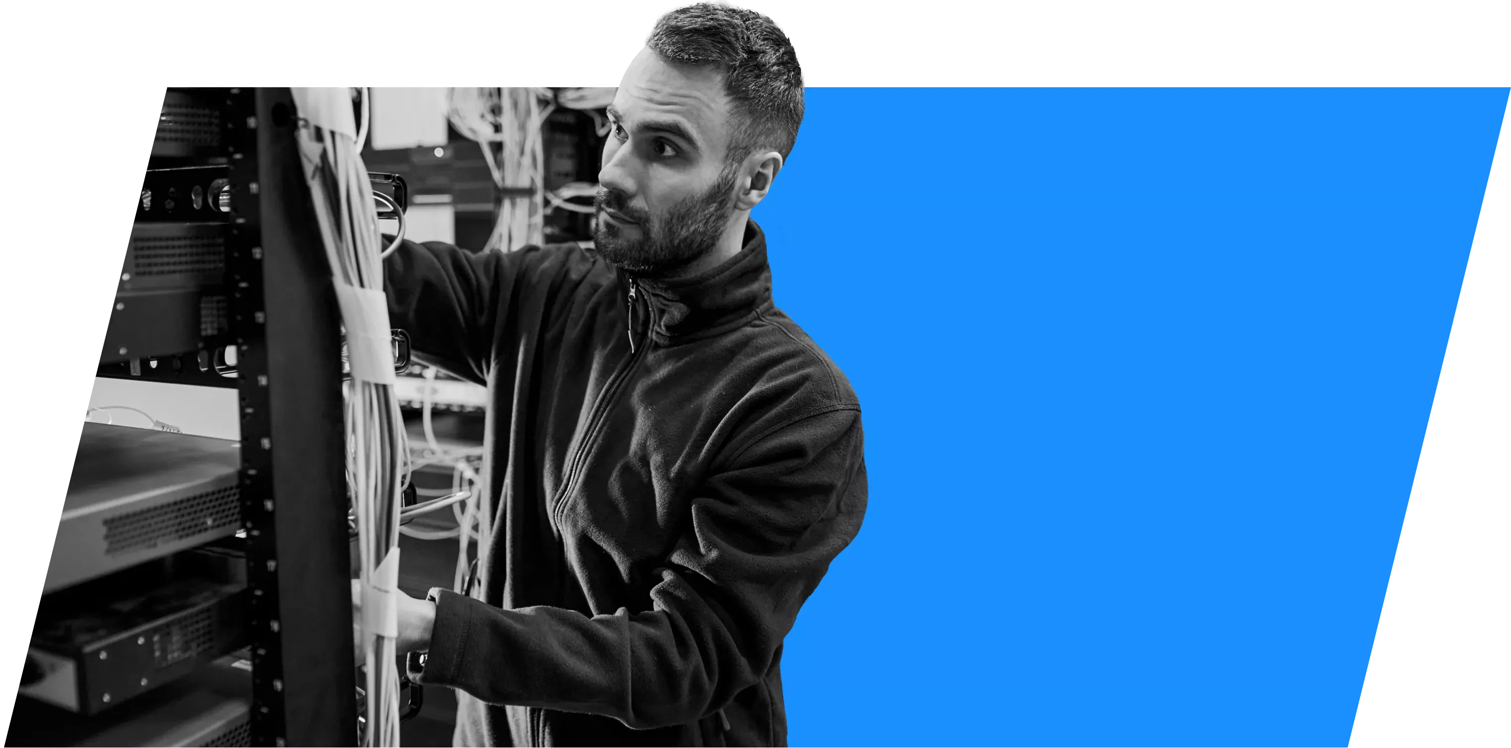 system engineer replacing a POTS system