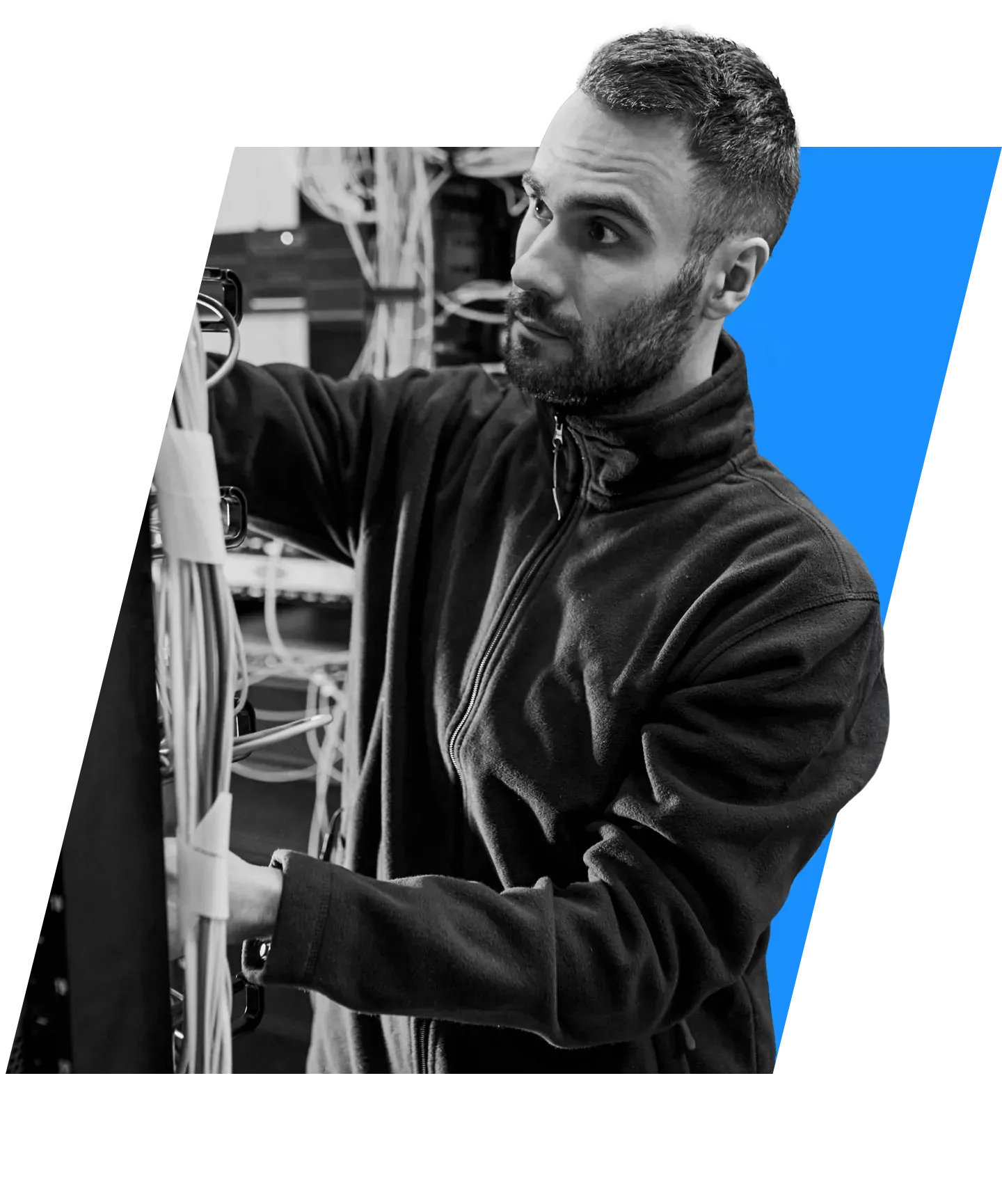 system engineer replacing a POTS system