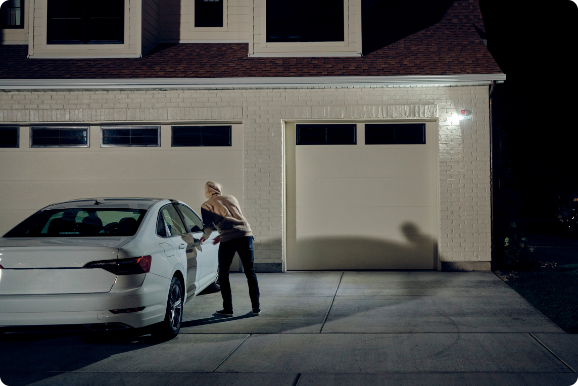 vivint spotlight pro lighting thief
