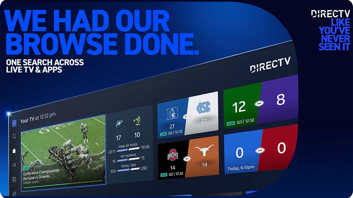 We Had Our Browse Done Promo of TV with apps