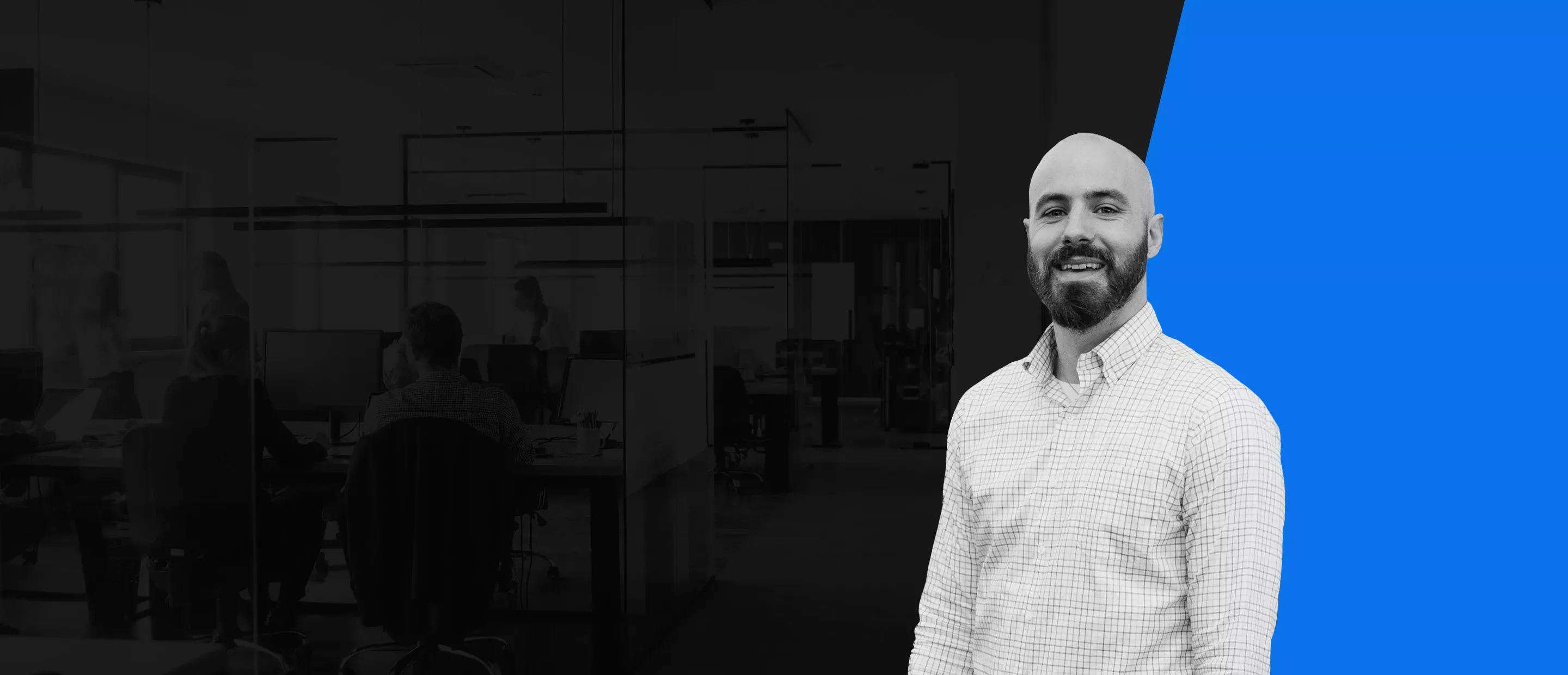 sales leader in modern office