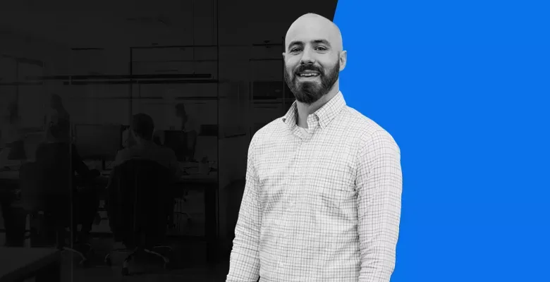 sales leader in modern office